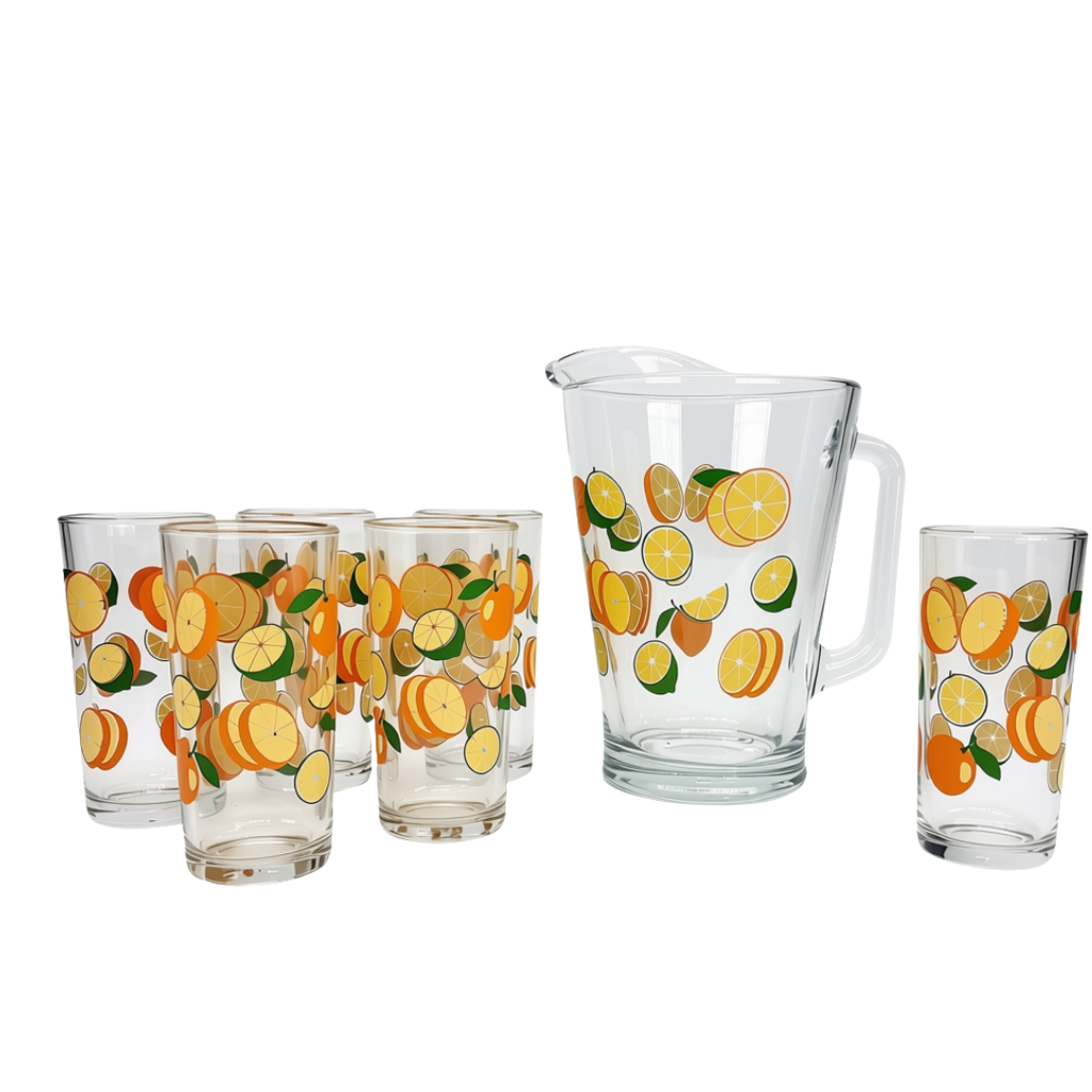 JGO DE AGUA 7 PZ NARANJAS 1 SOFE 740224