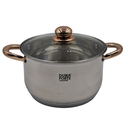 BATERIA DANUBIO SUPERCOOK ACERO INOXIDABLE 12 PIEZAS
