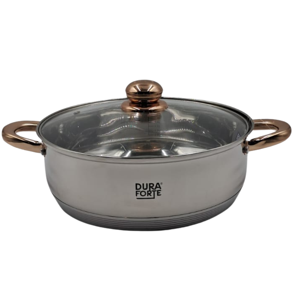 BATERIA DANUBIO SUPERCOOK ACERO INOXIDABLE 12 PIEZAS