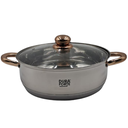 BATERIA DANUBIO SUPERCOOK ACERO INOXIDABLE 12 PIEZAS