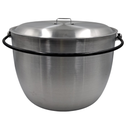 JUEGO DE 3 OLLAS ABOMBADAS TRIPLE FUERTE 30-35 40 CMS