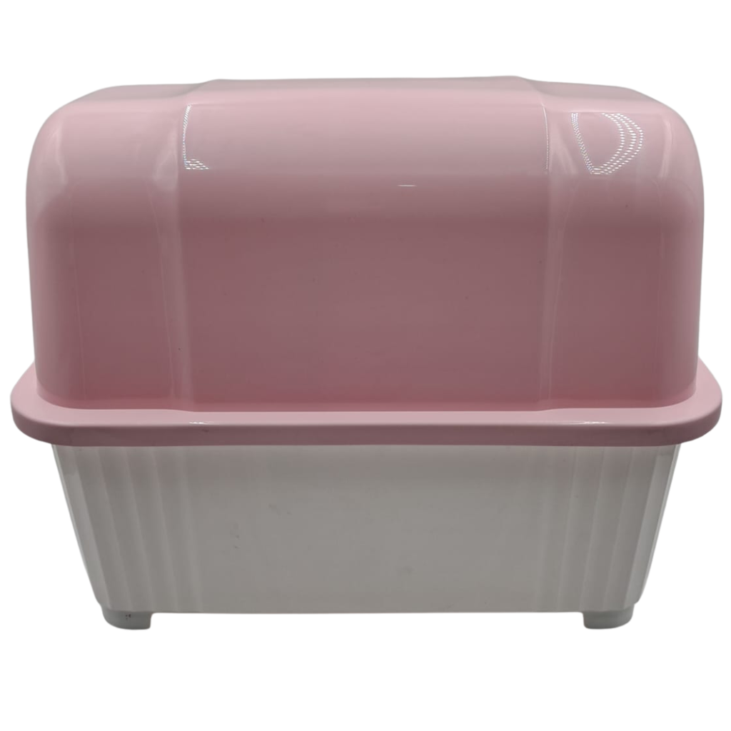 ESCURRIDOR CON TAPA BURDEOS 35 X 35 X 44