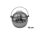 JUEGO DE 5 OLLAS ABOMBADAS 16-18-20-22-26 CMS