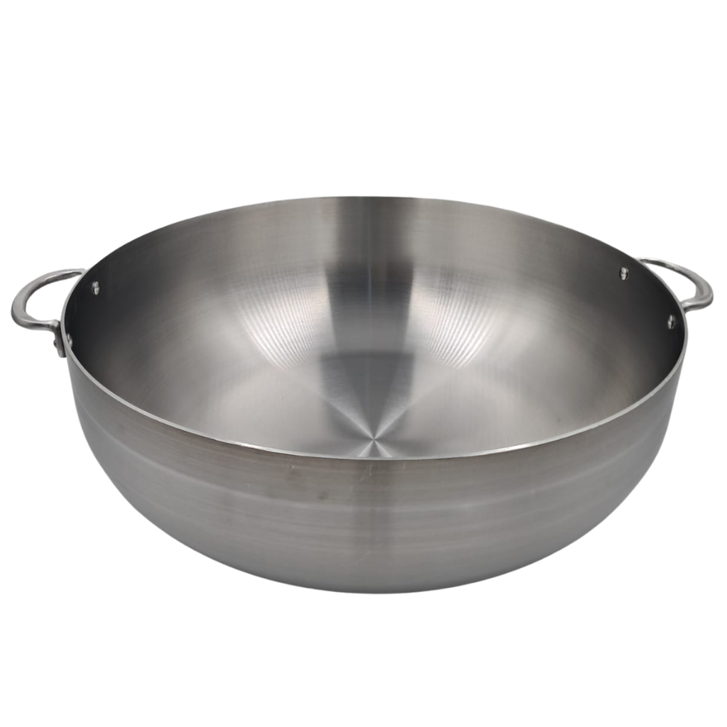 JUEGO DE 3 CACEROLAS TRIPLE FUERTE 38-40-48 CMS