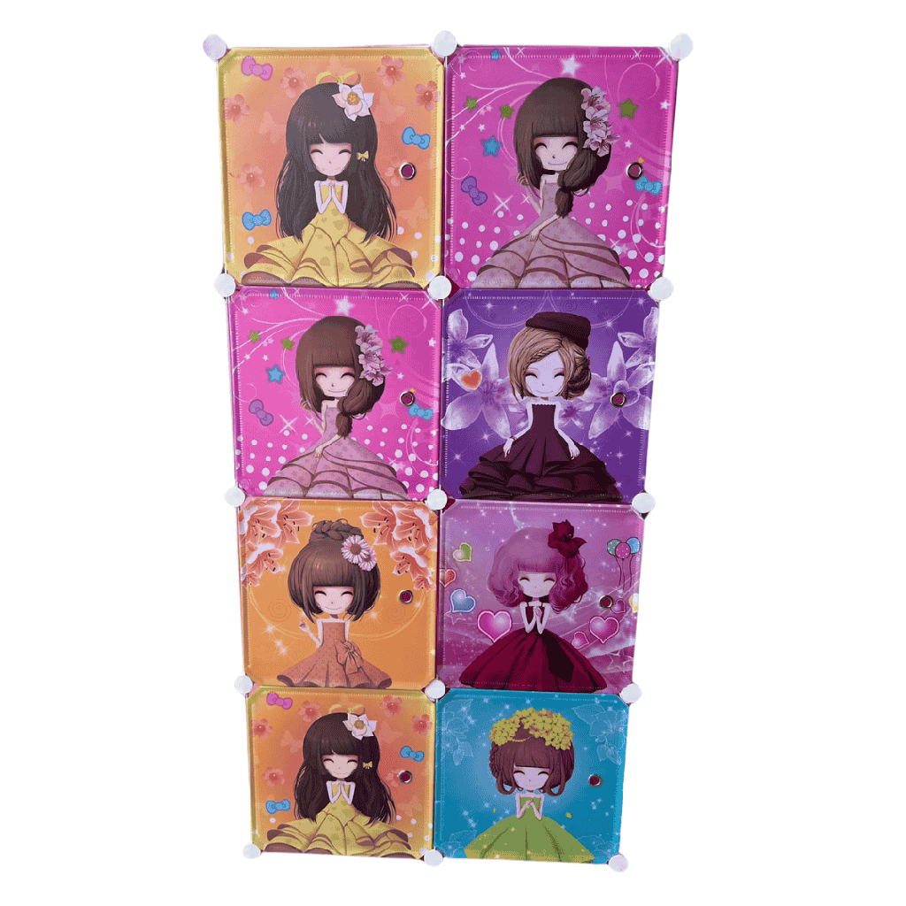 ARMARIO INFANTIL 70CM X 35 CM X 145 CM DISEÑOS VARIOS