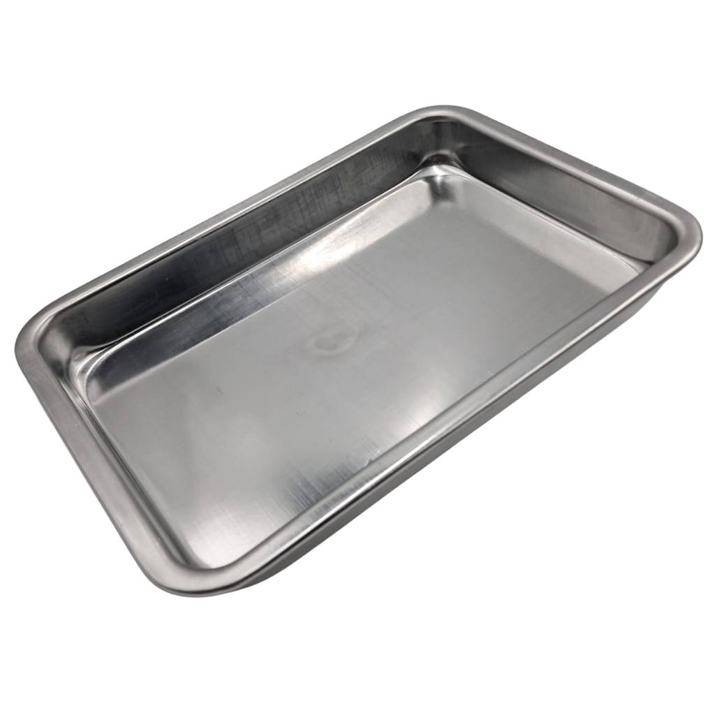 CHAROLA RECTANGULAR DE ALUMINIO 25.3 X 17.8 X 3.2 CM