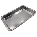 CHAROLA RECTANGULAR DE ALUMINIO 25.3 X 17.8 X 3.2 CM