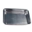 CHAROLA RECTANGULAR DE ALUMINIO 22 X 15 X 3.2 CM