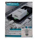 CARGADOR DE VIAJE Y CABLE DE DATOS TREQA CS-232 