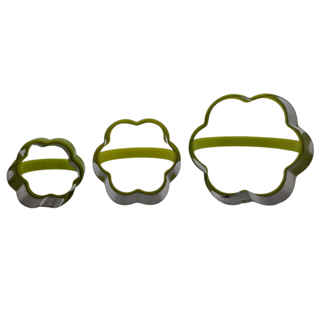 SET DECORADOR DE GALLETAS 12 PIEZAS CON 4 FIGURAS