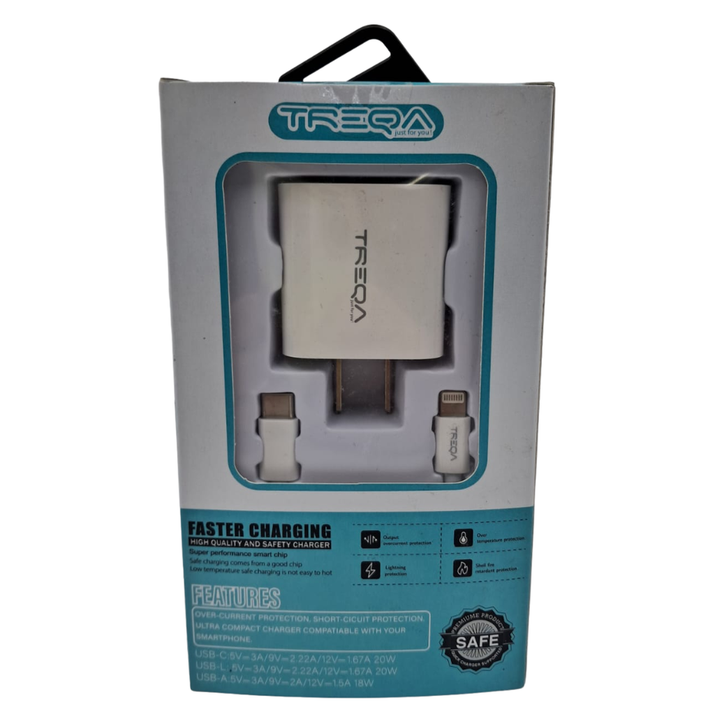 CARGADOR Y CABLE DE DATOS 58W CS-236