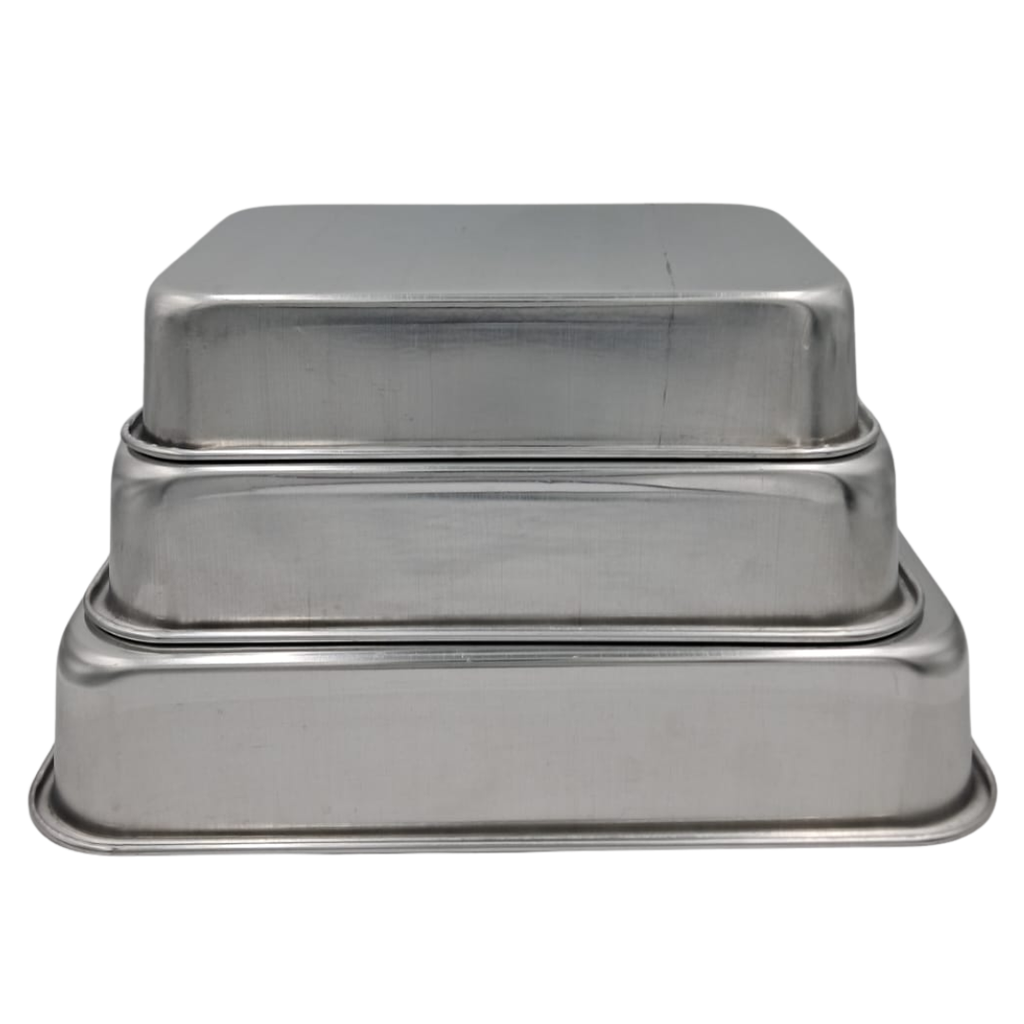JUEGO DE 3 MOLDES RECTANGULARES GRANDES