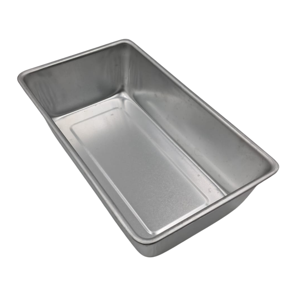 MOLDE RECTANGULAR DE ALUMINIO 24 X 14 X 7 CM
