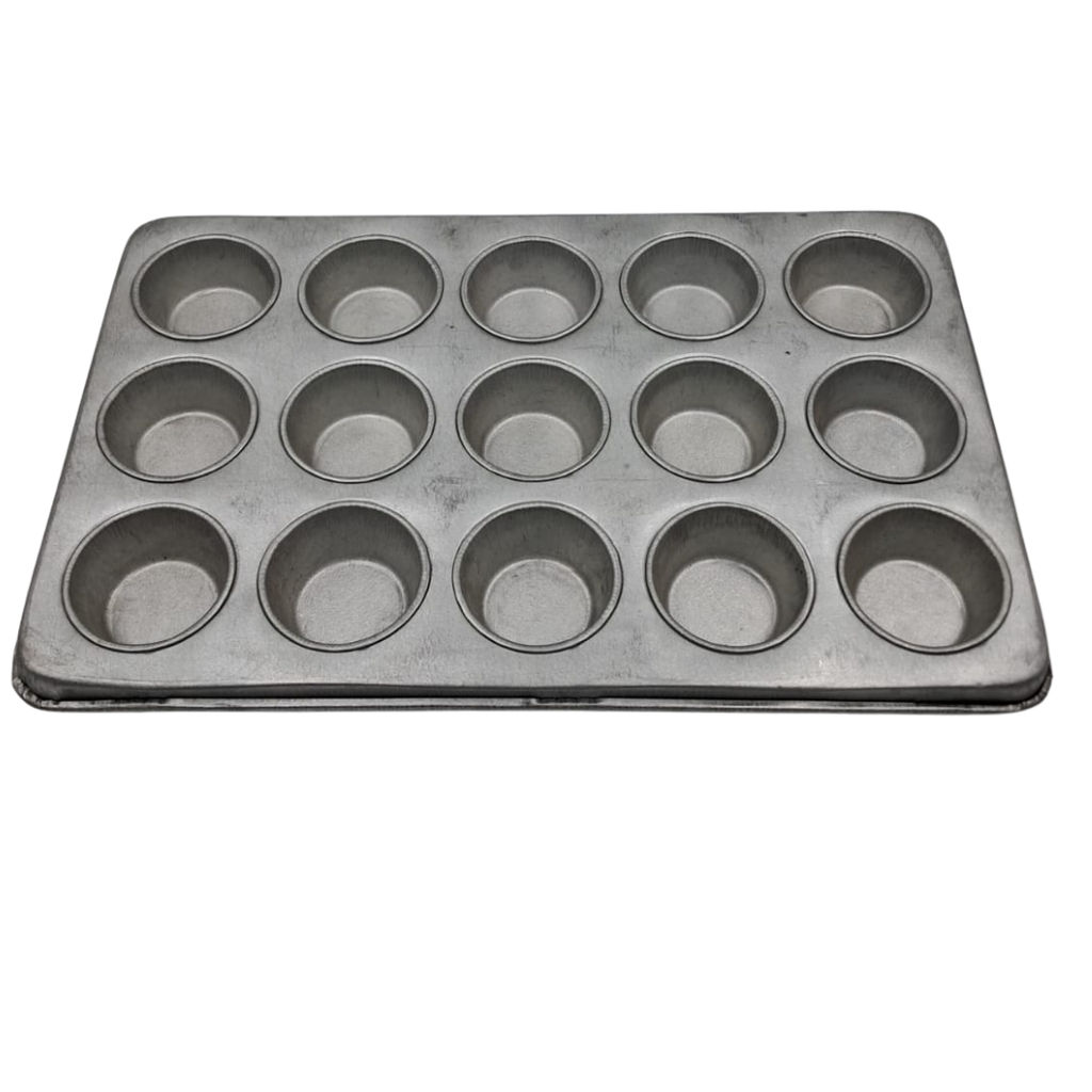 PLACA PARA MUFFIN DE 15 CAV. DE 36 X 58CM ZINTROALUM