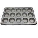 PLACA PARA MUFFIN DE 15 CAV. DE 36 X 58CM ZINTROALUM