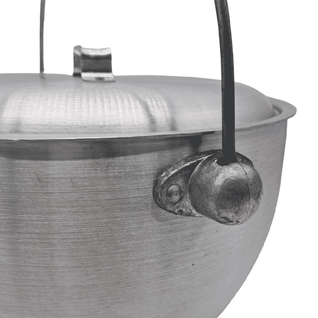 JUEGO DE 3 OLLAS ABOMBADAS TRIPLE FUERTE 28-33-38 CMS SOCRATES