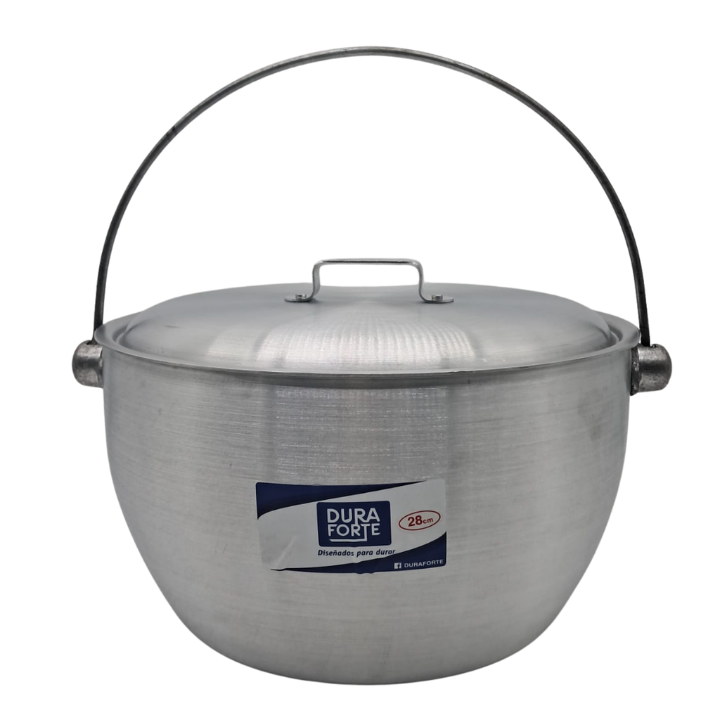 JUEGO DE 3 OLLAS ABOMBADAS TRIPLE FUERTE 28-33-38 CMS SOCRATES