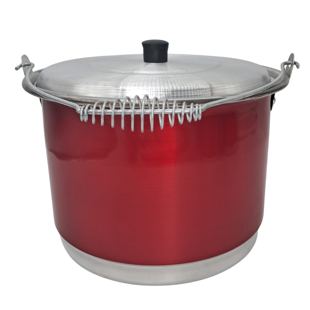 JUEGO DE 5 OLLAS ROJO C5R