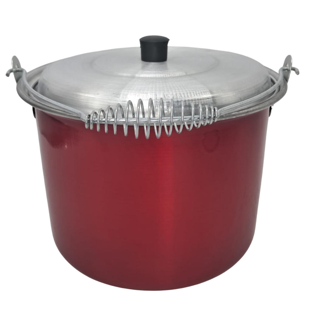 JUEGO DE 5 OLLAS ROJO C5R