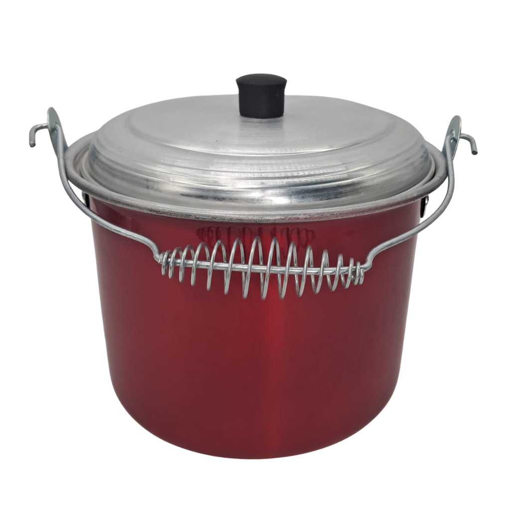 JUEGO DE 5 OLLAS ROJO C5R
