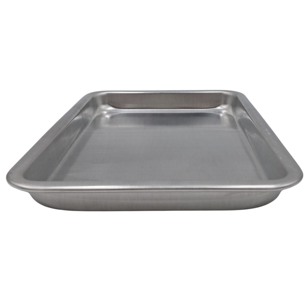 CHAROLA ALUMINIO RECTANGULAR 10"