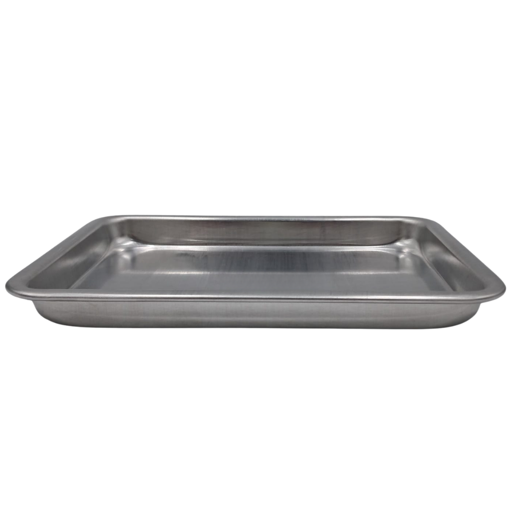 CHAROLA ALUMINIO RECTANGULAR 10"
