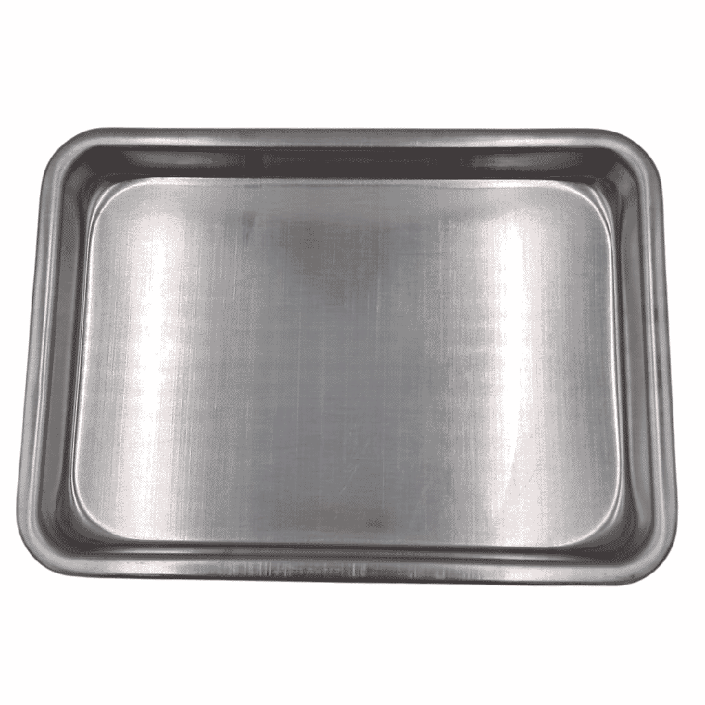 CHAROLA ALUMINIO RECTANGULAR 10"