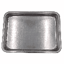 CHAROLA ALUMINIO RECTANGULAR 10"