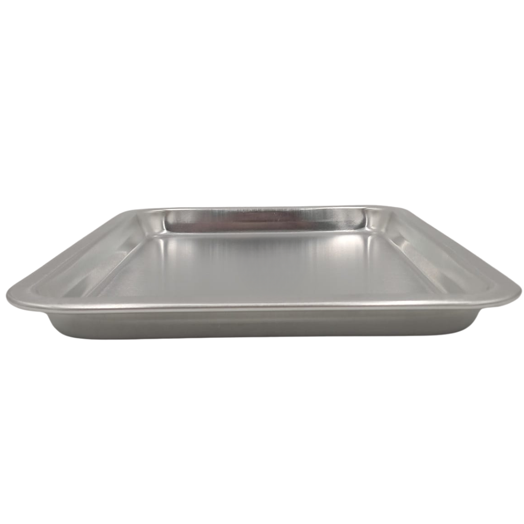 CHAROLA ALUMINIO RECTANGULAR 12"