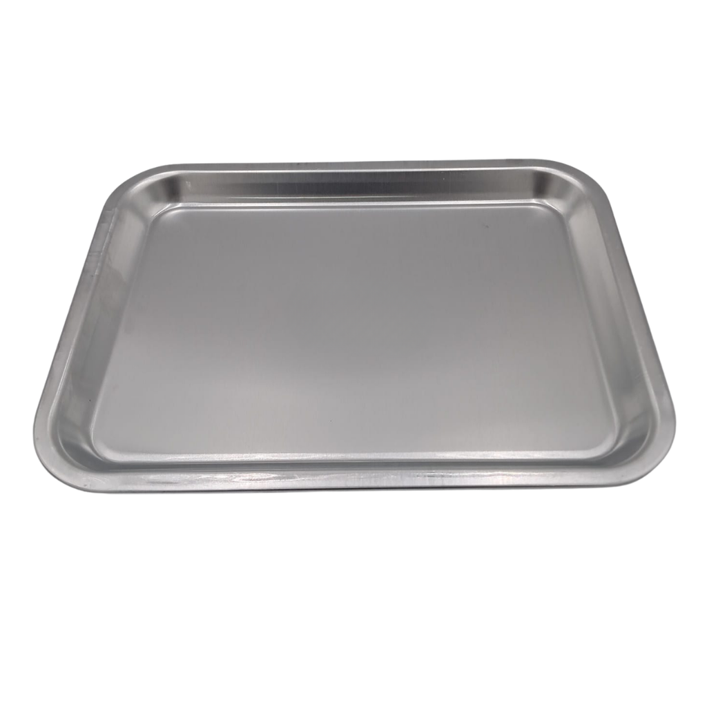 CHAROLA ALUMINIO RECTANGULAR 16"