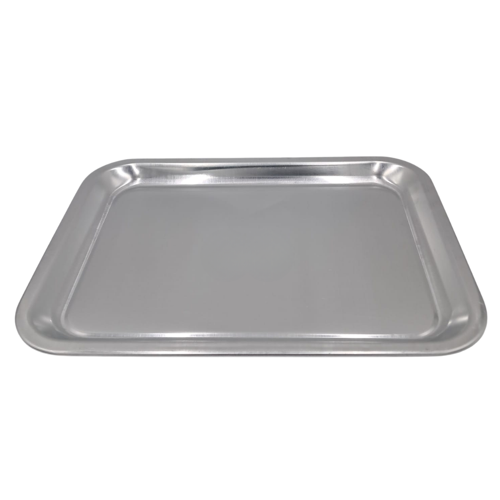CHAROLA ALUMINIO RECTANGULAR 18"
