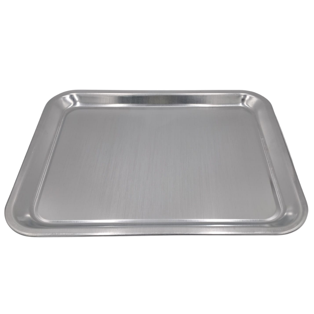 CHAROLA ALUMINIO RECTANGULAR 20"