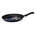 SARTEN ALUMINIO 24 CMS AHORRADOR 1.1 MM AZUL C/THERMOCELL NEGRO