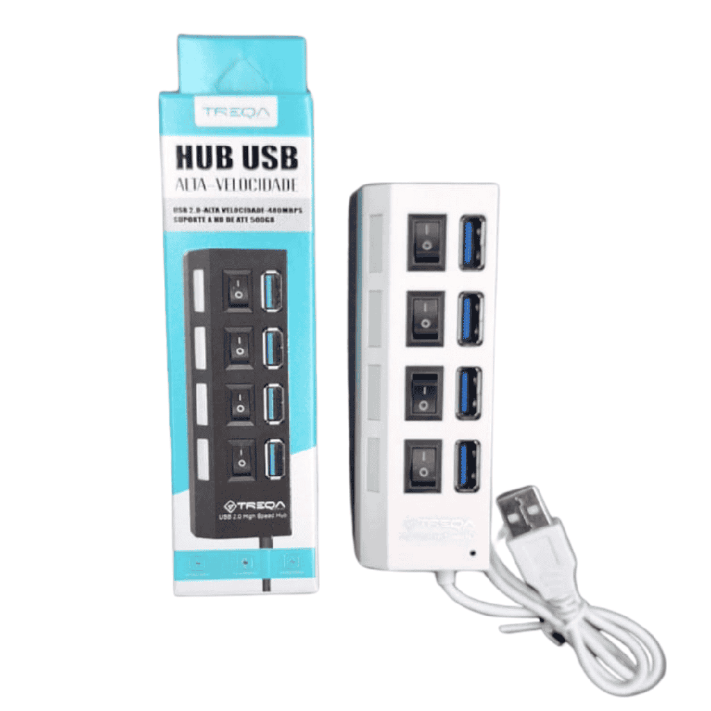 EXTENSION DE USB CON 4 CONECTORES