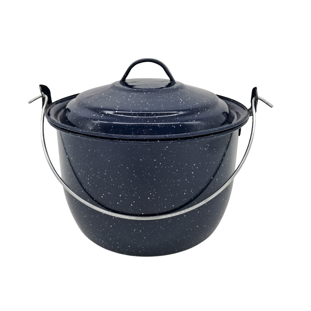 BATERIA IXCHEL 9 PIEZAS AZUL JASP TRES