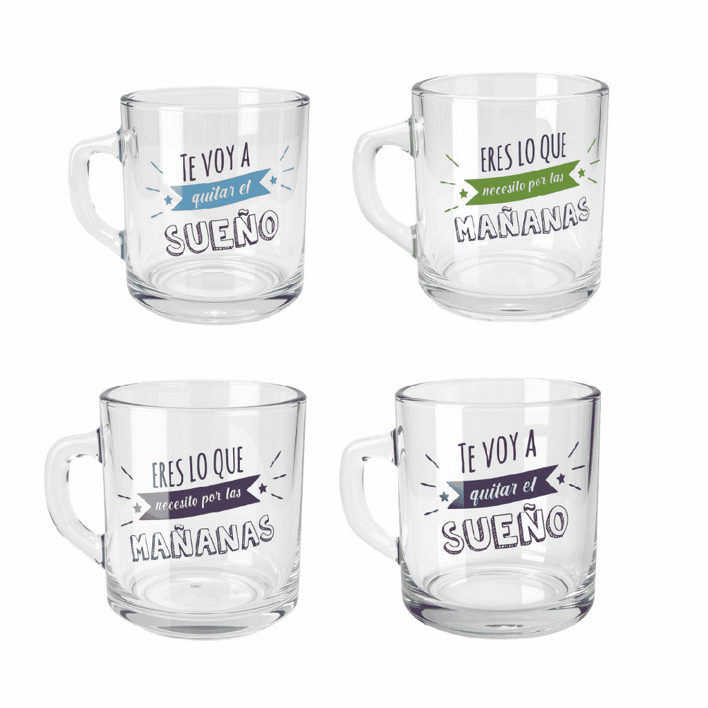 4 PACK TAZAS PROPÓSITO