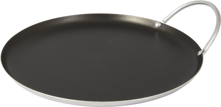 COMAL REDONDO DE ACERO CON TEFLON 30 CM 6562-3