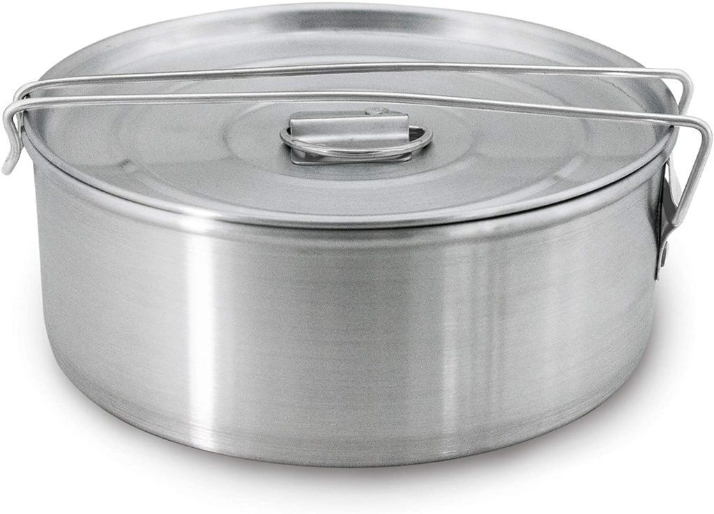 FLANERA CON TAPA Y GANCHO ALUMINIO NUM 20 2.5LTS   FL20