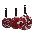 JUEGO DE SARTENES 18/20/24 1.35MM CARAMELO MARCA ECKO
