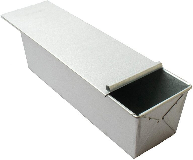 MOLDE DE PAN DE CAJA DE ACERO INOXIDABLE 33 X 33 X 11 CM