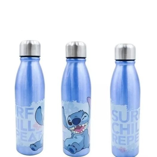 PIEZA BOTELLA DE ALUMINIO STITCH 600 ML