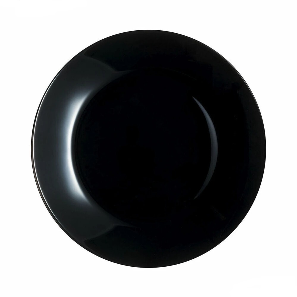 PIEZA PLATO POSTRE 18 CMS ZELIE NEGRO