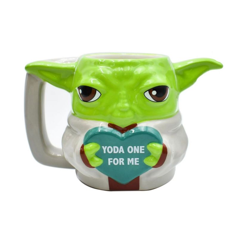 PIEZA TARRO DE CERAMICA 3D YODA 325 ML