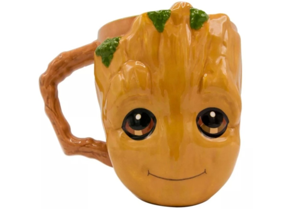 PIEZA TAZA 3D DE CERAMICA GUARDIANES DE LA GALAXIA GROOT