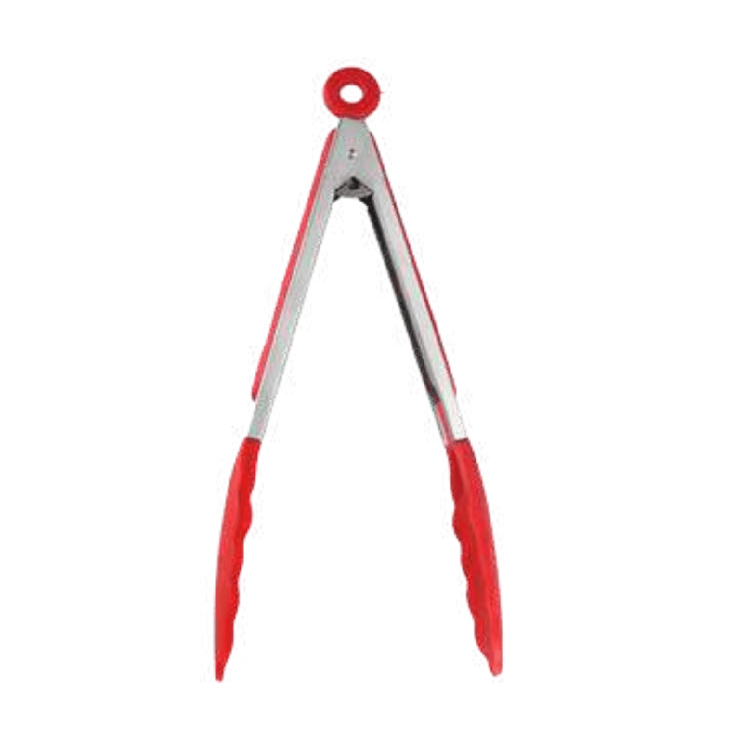 PINZA DE ACERO INOX CON SILICON 21 CM
