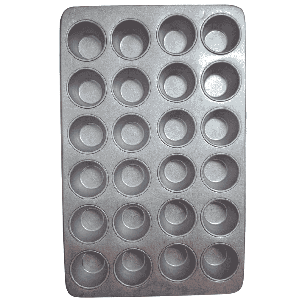 PLACA PARA MANTECADA DE 24 CAV. 36 x 58 CMS. LAMINA ZINTROALUM PM24