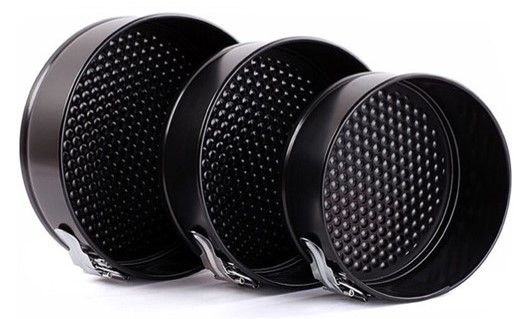 SET DE 3 MOLDES DESMONTABLES REDONDOS 24/26/28CM