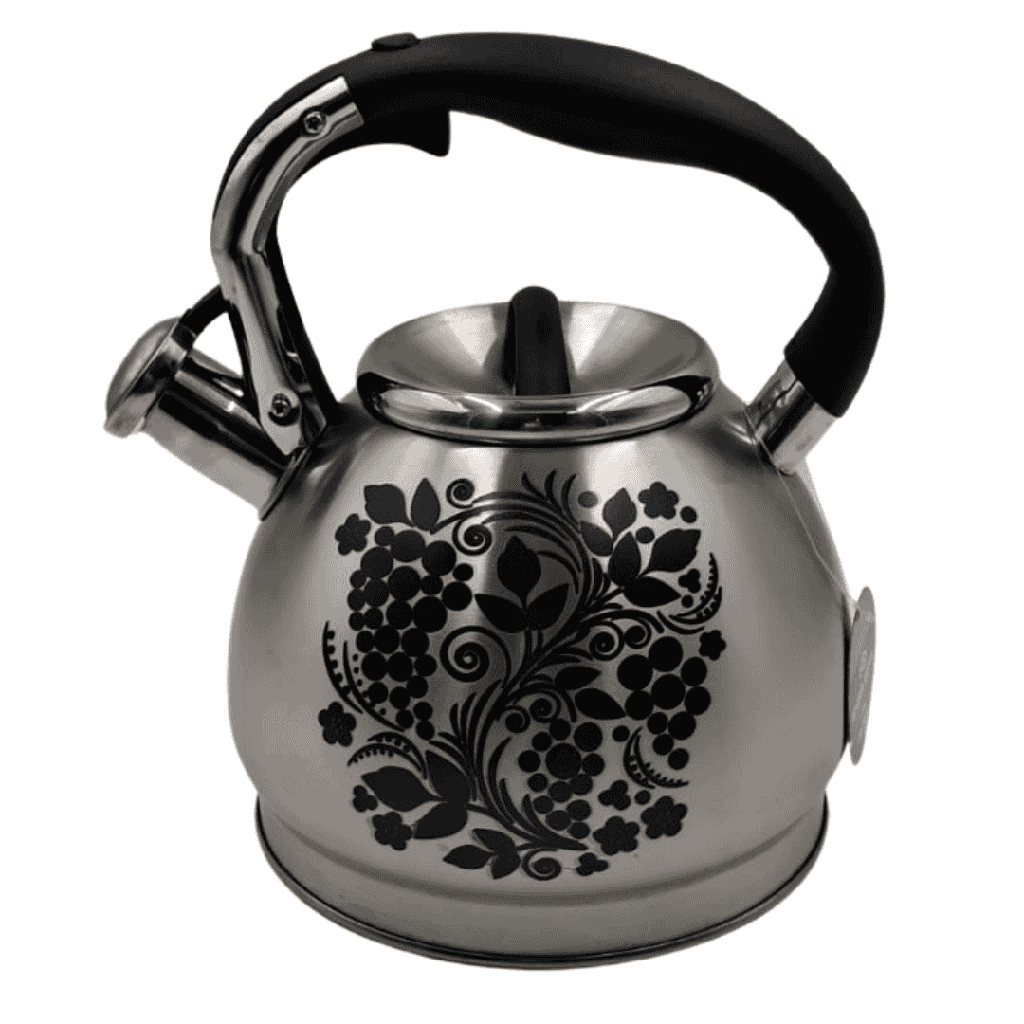 TETERA MAGIC COLOR ACERO INOXIDABLE 3.5 L CON CAJA FULL COLOR MODELO 18054 UVAS