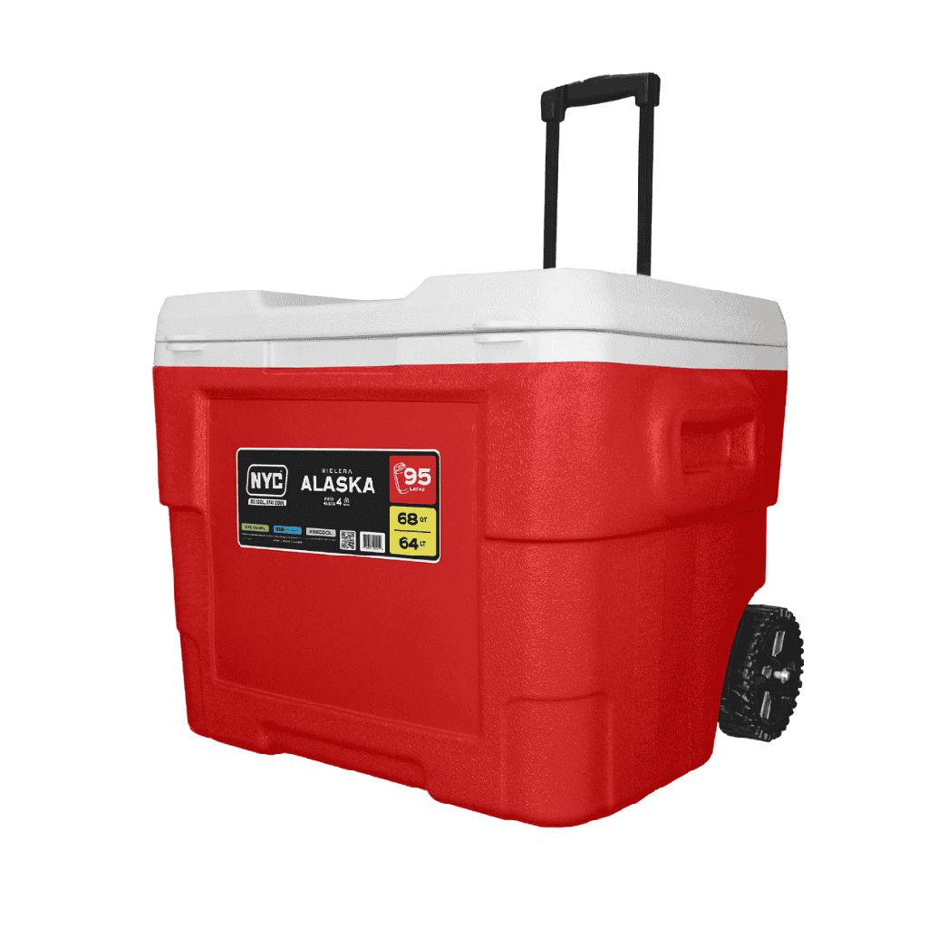 HIELERA 68 QTS (ALASKA) (NYC) (ROJO NYC)