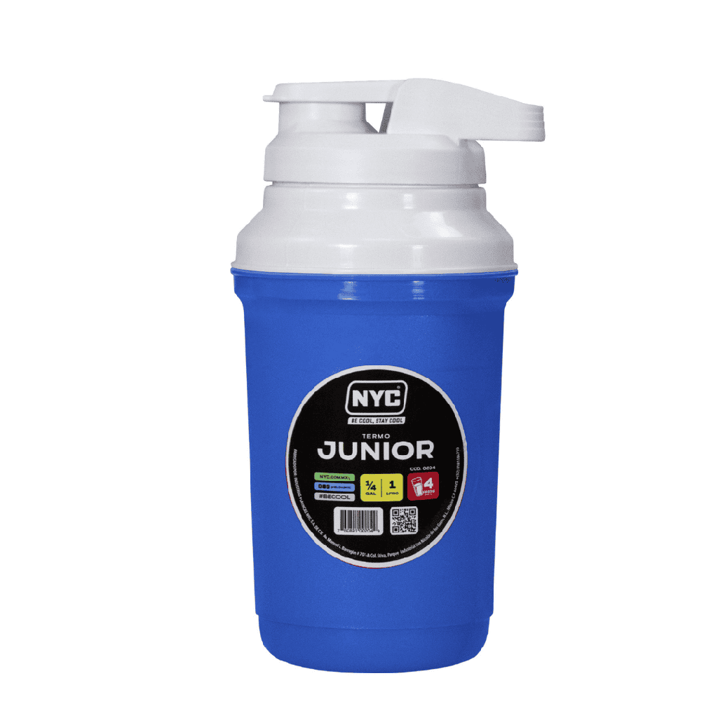 TERMO 1/4 GALON (JUNIOR) [NYC] (AZUL NYC)